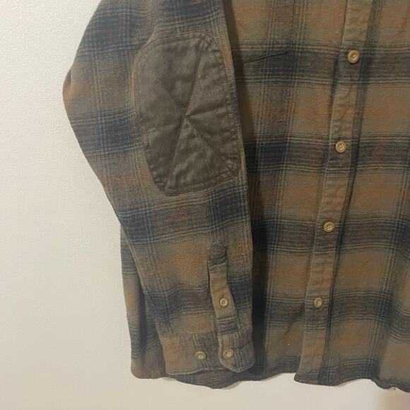 Legendary Whitetails Men’s Flannel Shacket Button Up Shirt 2XL Green Black Brown - Picture 7 of 17